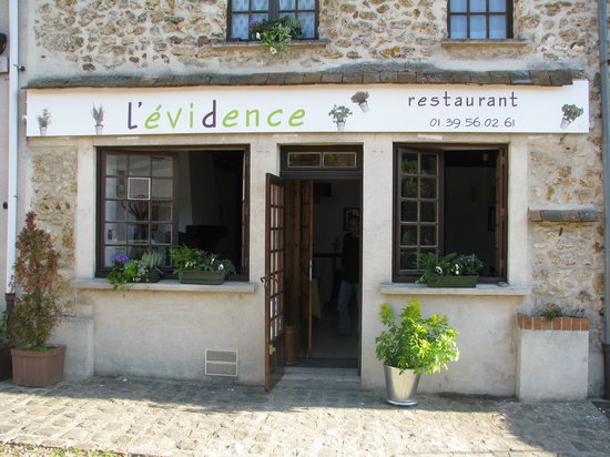 restaurant évidance , versaille, chateaufort